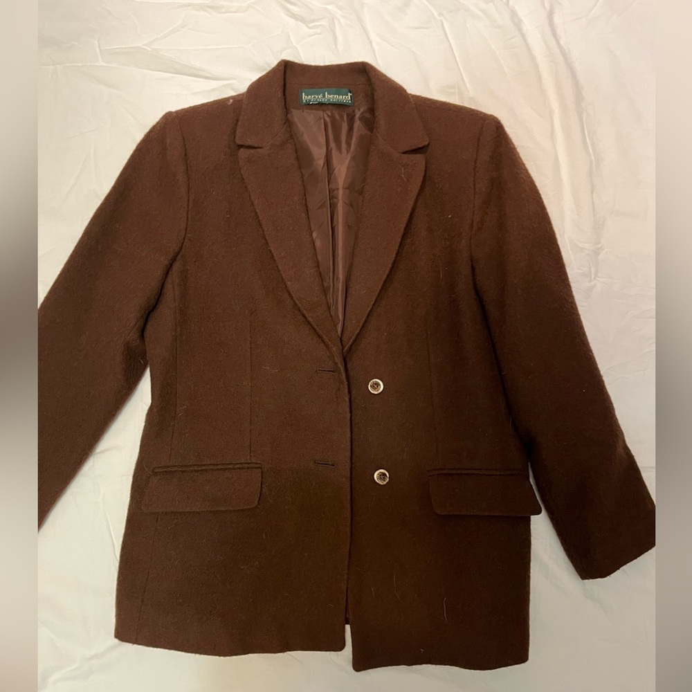 Vintage wool boyfriend blazer